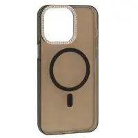 Чохол Накладка Mirage Heart MagSafe iPhone 15 Чорна Чохол Накладка Mirage Heart MagSafe iPhone 15 Чорна