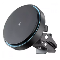 Автодержатель Proove Light Circle 15W Black, Черный Автодержатель Proove Light Circle 15W Black, Черный