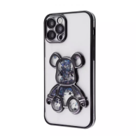 Чехол накладка Shining Bear iPhone 13 Черная Чехол накладка Shining Bear iPhone 13 Черная
