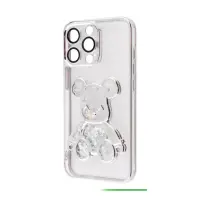 Чохол накладка Shining Bear iPhone 13 Срібна
