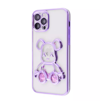Чехол накладка Shining Bear iPhone 13 Темно-фиолетовая