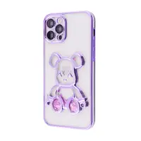 Чехол накладка Shining Bear iPhone 11 Темно-фиолетовая