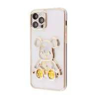 Чехол накладка Shining Bear iPhone 11 Золотая