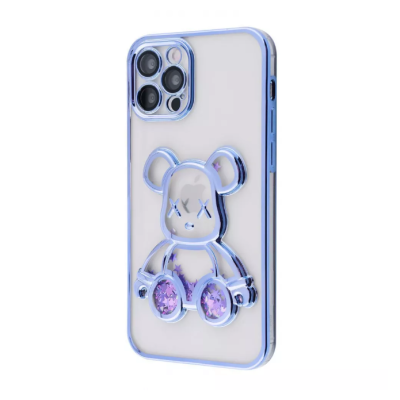 Чехол накладка Shining Bear iPhone XR Голубая