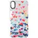 Чехол накладка Holographic Print iPhone XS Max Сердце
