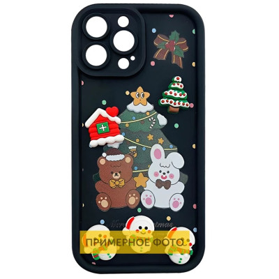 Чехол Накладка Christmas Toys Samsung A065 (A06) Черная