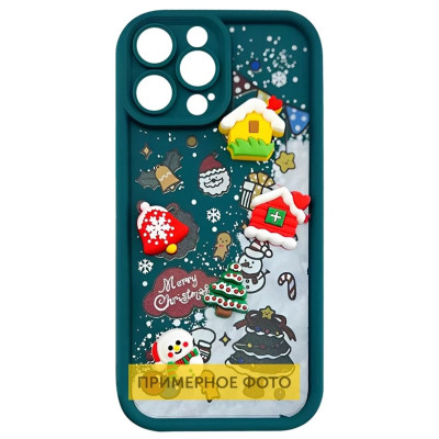 Чехол Накладка Christmas Toys Samsung A065 (A06) Зеленая
