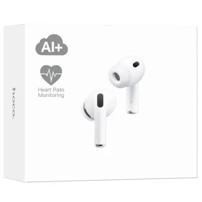 Бездротові сенсорні навушники TWS Hoco EW98 ANC Intellgent AI Білі