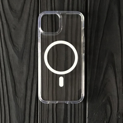 Чехол накладка Spigen Ultra MagSafe iPhone 12 Pro Max Прозрачная