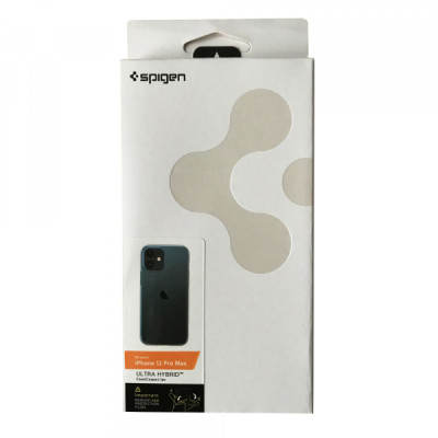 Чехол накладка Spigen Ultra MagSafe iPhone 12 Pro Max Прозрачная