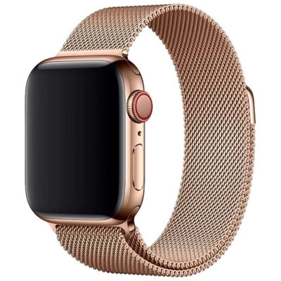 Ремінець Apple Watch 38мм Міланська петля Вінтажне Золото