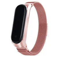 Ремешок Mi Band 3/4 Миланская петля Розовое Золото Ремешок Mi Band 3/4 Миланская петля Розовое Золото