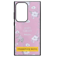 Чехол накладка Secret Garden Xiaomi Redmi Note 13 4G Розовая