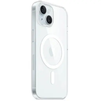 Чехол накладка Clear MagSafe iPhone 13 Mini Прозрачная