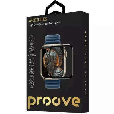 Захисне скло Achilles Apple Watch 44mm 3D Чорне Захисне скло Achilles Apple Watch 44mm 3D Чорне