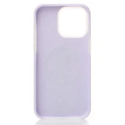 Чохол Накладка Liquid MagSafe iPhone 15 Pro Сиреневая Violet Чохол Накладка Liquid MagSafe iPhone 15 Pro Сиреневая Violet