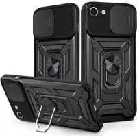 Чохол накладка Camshield Army Ring iPhone 7 Чорна