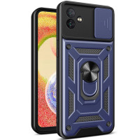 Чохол накладка Serge Ring Camshield Samsung A055 (A05) Синя