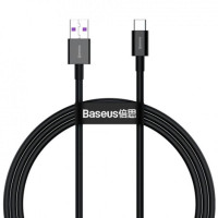 Кабель дата Baseus Superior 66W Type-C 1м Чорний Кабель дата Baseus Superior 66W Type-C 1м Чорний
