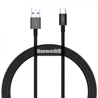 Кабель дата Baseus Superior 66W Type-C 1м Чёрный