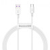Кабель дата Baseus Superior 66W Type-C 1м Белый