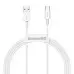 Кабель дата Baseus Superior 66W Type-C 1м Белый