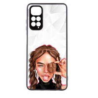 Чохол накладка Prisma Ladies Xiaomi Redmi Note 11/ Note 11S Шоколад Чохол накладка Prisma Ladies Xiaomi Redmi Note 11/ Note 11S Шоколад