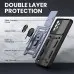 Чехол накладка Serge Ring Camshield Samsung A325 (A32) Синяя