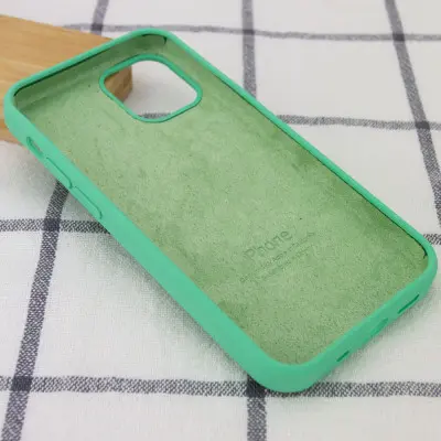 Чехол накладка HC iPhone 12/12 Pro Зеленая Spearmint