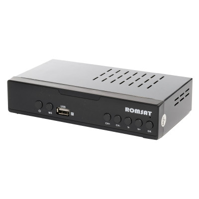 Тюнер DVB-T2 Romsat T7070HD метал серый