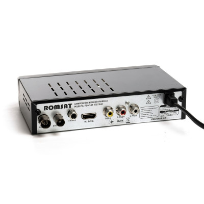 Тюнер DVB-T2 Romsat T7070HD метал серый