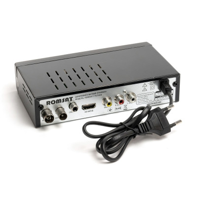 Тюнер DVB-T2 Romsat T7070HD метал серый