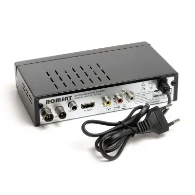 Тюнер DVB-T2 Romsat T7070HD метал серый Тюнер DVB-T2 Romsat T7070HD метал серый