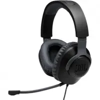 HF Навушники JBL Quantum 100 Black, Черные