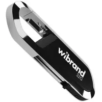 Флеш память USB 32Gb Wibrand Aligator USB 2.0 Чорная