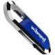 Флеш память USB 4Gb Wibrand Aligator USB 2.0 Синяя