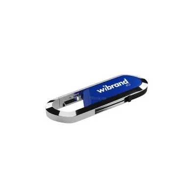 Флеш пам'ять USB 4Gb Wibrand Aligator USB 2.0 Синя