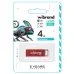Флеш память USB 4Gb Wibrand Chameleon USB 2.0 Красная