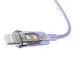 Кабель дата Baseus Explorer Type-C to Lightning 20W 1м Фіолетовий Кабель дата Baseus Explorer Type-C to Lightning 20W 1м Фіолетовий