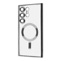 Чехол накладка WAVE Metal MageSafe Samsung S25 Ultra (S938) Серебряная