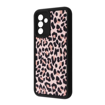 Чохол накладка Wave Artfull Samsung A245 (A24) Чорний (Light leopard)