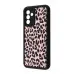 Чехол накладка Wave Artfull Samsung A245 (A24) Чёрный (Light leopard)