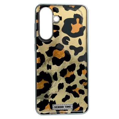 Чехол Накладка Leopard Samsung A266 (A26 5G)  Золотая