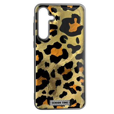 Чехол Накладка Leopard Samsung A566 (A56 5G) Золотая