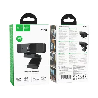 Веб-камера Hoco D100 Черная Веб-камера Hoco D100 Черная