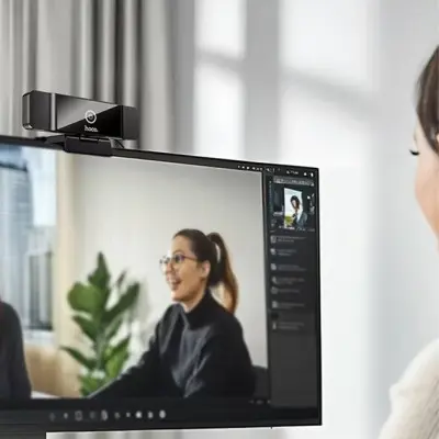 Веб-камера Hoco D100 Черная Веб-камера Hoco D100 Черная