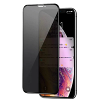 Захисне скло Антишпигун 3D iPhone 12/12 Pro Чорне Захисне скло Антишпигун 3D iPhone 12/12 Pro Чорне