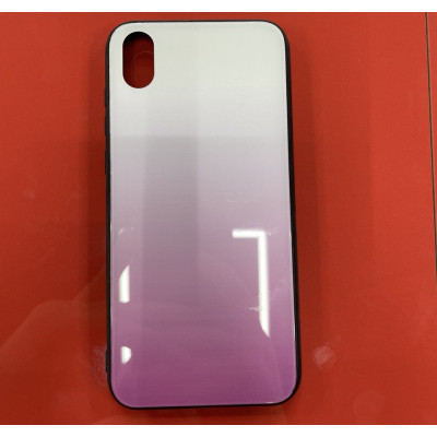 Чохол накладка Glass Case Huawei Y5 2019 Світло-Рожева (AK)