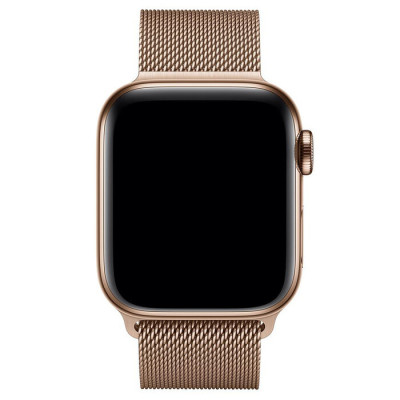 Ремінець Apple Watch 38мм Міланська петля Бронзовий