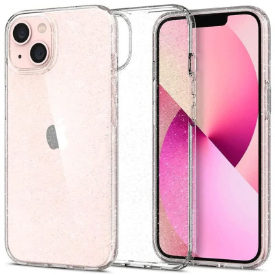 Чехол накладка Molan Sparkle iPhone 15 Прозрачная